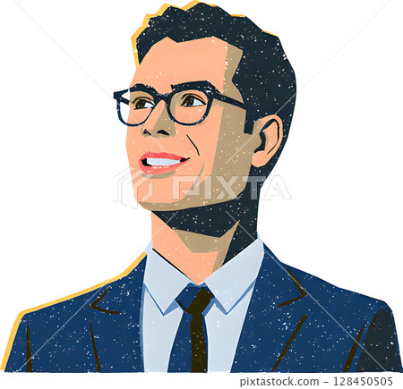 一位年輕商人在城市辦公區著眼未來,不斷前進的簡介 一位年輕商人在城市辦公區著眼未來,不斷前進的簡介 128450505