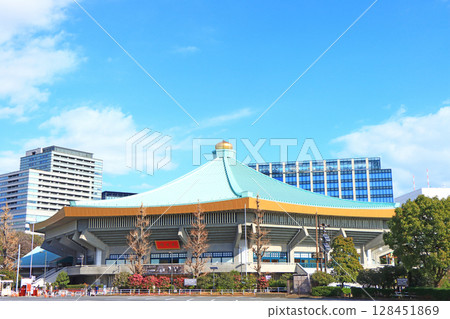 Scenery of Nippon Budokan, Chiyoda-ku, Tokyo 128451869