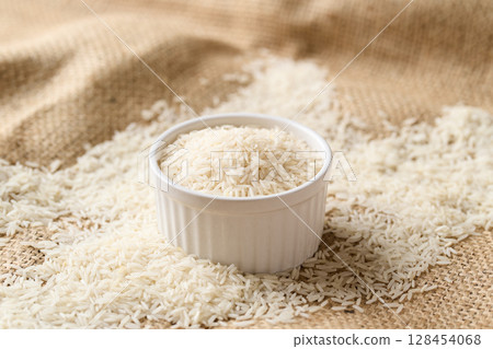 Basmati rice (Indica rice) 128454068