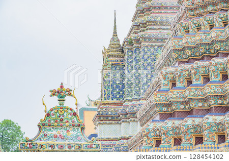 泰國曼谷臥佛寺 泰國曼谷臥佛寺 128454102