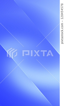 Minimal blue abstract background with diagonal lines and soft gradient lighting. Clean, smooth and modern design, perfect for tech, business or futuristic visual content. 128454578