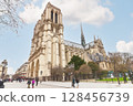Paris Notre Dame Cathedral 128456739