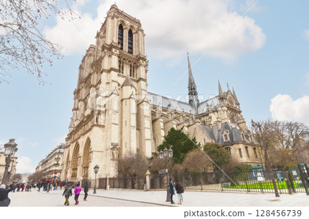 Paris Notre Dame Cathedral Paris Notre Dame Cathedral 128456739