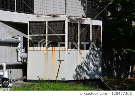 Large air conditioner compressor 128457308