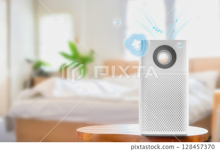 Smart Air Filter for Home Use 128457370