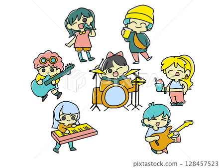 表演者和觀眾 表演者和觀眾 128457523