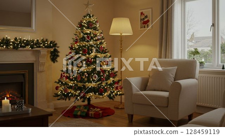 Gorgeous Christmas tree 128459119