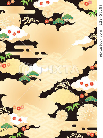 背景材料-四季2025-2向量 128459183