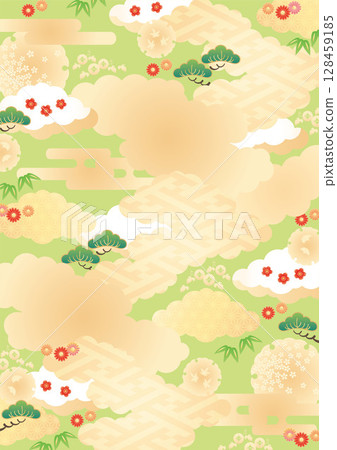 背景材料-四季2025-3向量 128459185