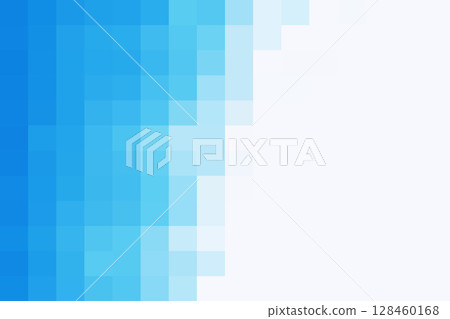 geometric mosaic pattern pixels blue background vector illustration template web banner wallpaper poster 128460168