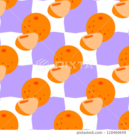 Chikoo Fruit Seamless Pattern Design Chikoo Fruit Seamless Pattern Design 128460649