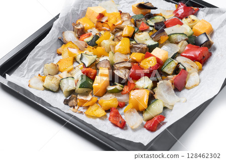 Roasted vegetables Roasted vegetables 128462302