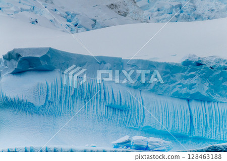 Antarctic landscape near the Lemaire channel Antarctic landscape near the Lemaire channel 128463188