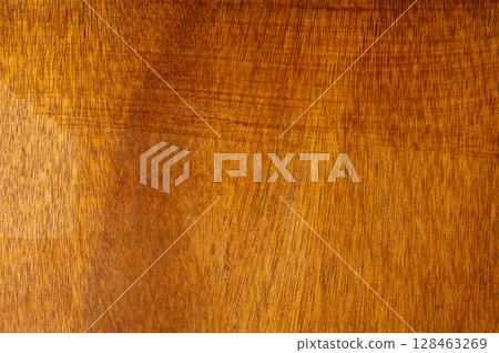 Polished brown wooden texture 128463269