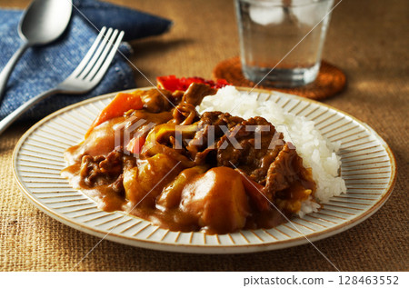 咖哩牛肉 128463552