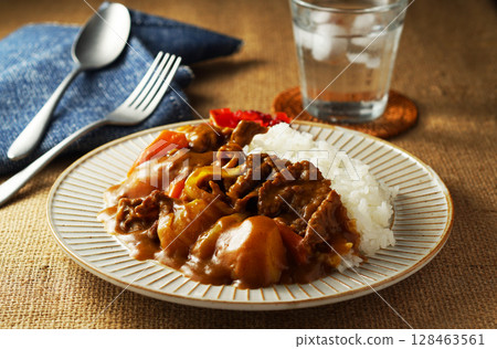 Beef curry Beef curry 128463561