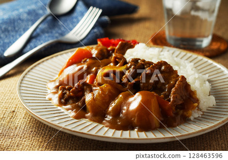 Beef curry Beef curry 128463596