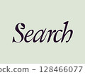 A modern vector typography design featuring elegant flowing letters in a bold script style with smooth curves and artistic detail, ideal for creative branding and visual design projects. 128466077