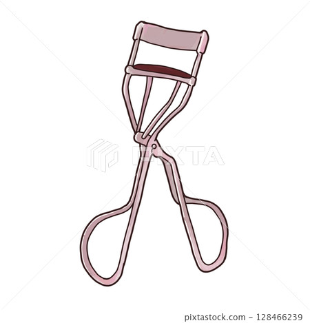 簡單的睫毛夾圖示插圖 128466239