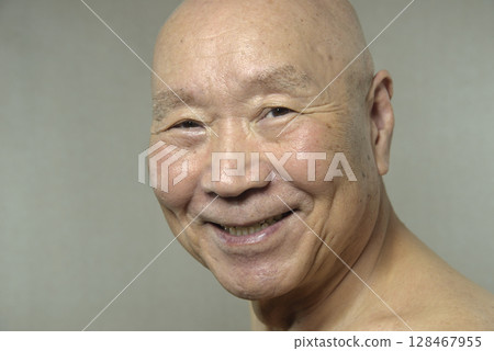 Old man with a smile Old man with a smile 128467955