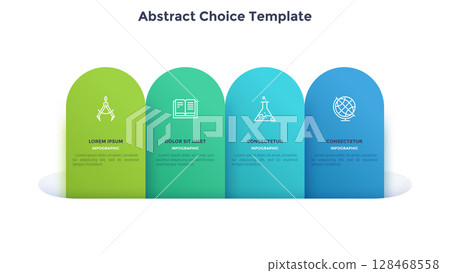 Modern infographic Business Vector Banner 128468558