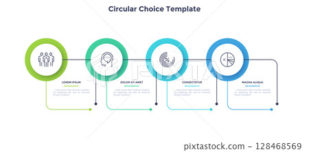 Modern infographic Business Vector Banner 128468569
