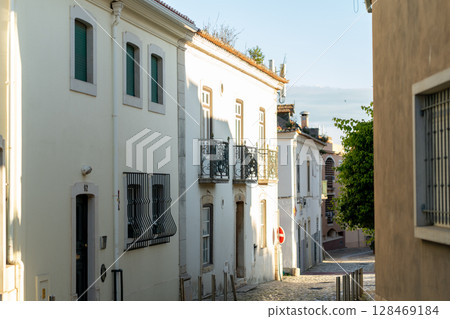 Exploring the Charming Streets of Cascais in 128469184
