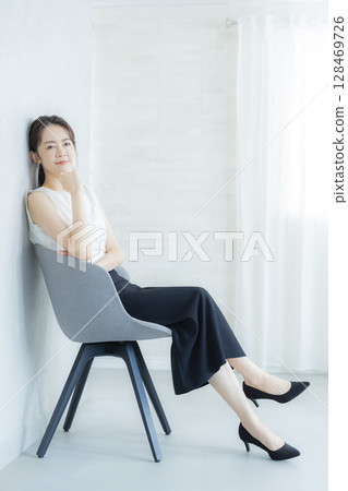 中年女性美麗形象 128469726