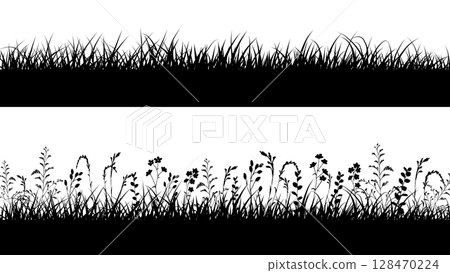 場剪影向量圖 128470224