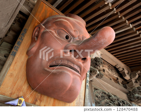 Takao-san Yakuo-in Temple, Main Hall, Tokyo 128470488