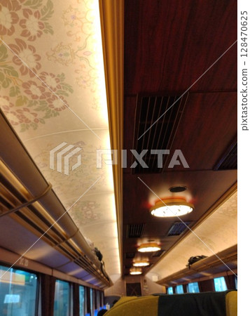 Tourist train Aoniyoshi 128470625