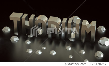 The Thorium for energy or Technology concept 3d Rendering. The Thorium for energy or Technology concept 3d Rendering. 128470757