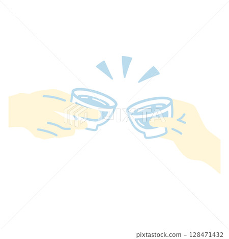 Ochoko 吐司插圖 128471432