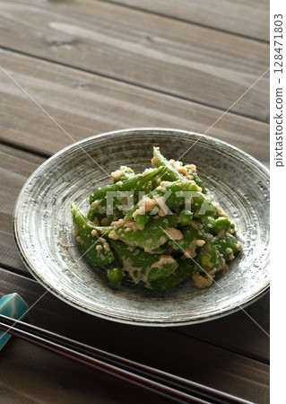 甜脆豌豆佐明太子蛋黃醬 128471803