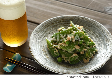 甜脆豌豆佐明太子蛋黃醬 128471804