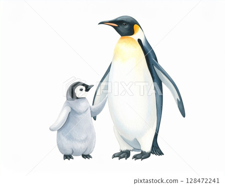 企鵝親子』 企鵝親子』 128472241