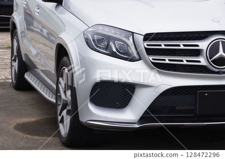 進口車圖片：賓士GLS前臉 128472296