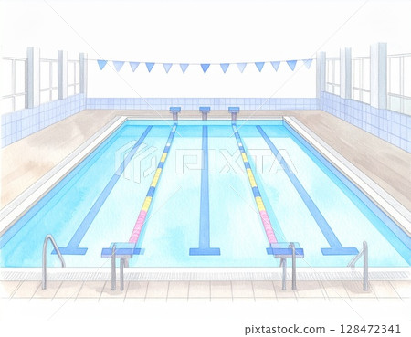 The pool 128472341
