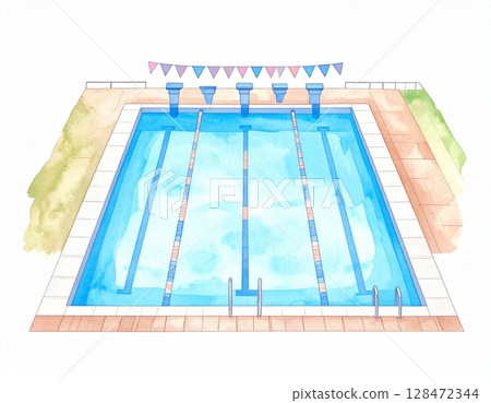 The pool 128472344