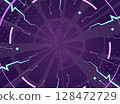 Futuristic technology, world map, big data background 128472729