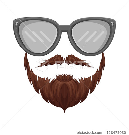 Illustration of Hipster Illustration of Hipster 128473080