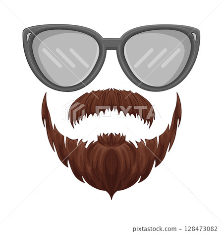 Illustration of Hipster Illustration of Hipster 128473082