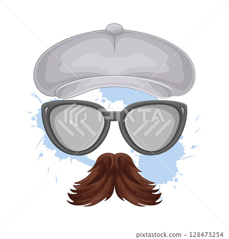 Illustration of Hipster  128473254