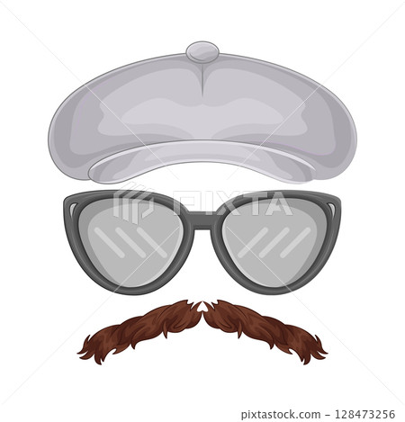 Illustration of Hipster Illustration of Hipster 128473256