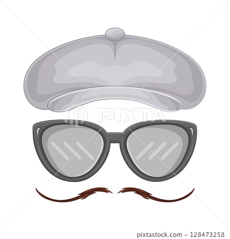 Illustration of Hipster Illustration of Hipster 128473258