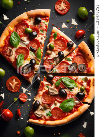 The Authentic Glow: Perfect Pizza, Perfect Setting 128473753