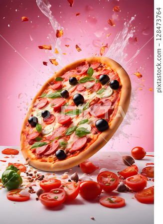 The Authentic Glow: Perfect Pizza, Perfect Setting 128473764