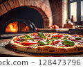The Authentic Glow: Perfect Pizza, Perfect Setting 128473796