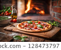 The Authentic Glow: Perfect Pizza, Perfect Setting 128473797