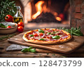 The Authentic Glow: Perfect Pizza, Perfect Setting 128473799